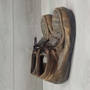 Twisted X Mens Steel Toe Moccasin Driving Shoes sz 13M